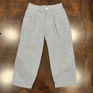 Strasburg blue pinstripe pants - Size 4